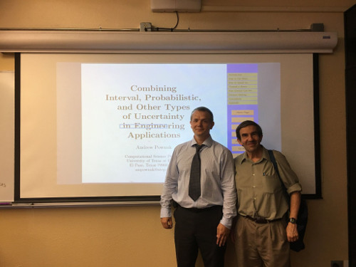 Picture with Professor Kreinovich, October 2017